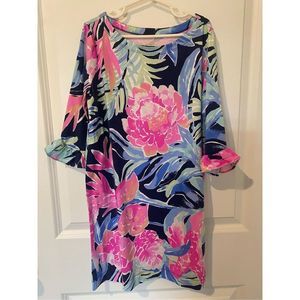Lilly Pulitzer Girls Sophie Ruffle Dress Size Large 8/10
